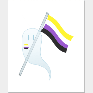 Pride Ghosts - Non-Binary Posters and Art